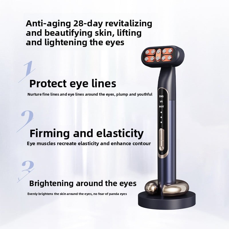 Multi-functional Electric Eye Massager with Heating and LED Therapy