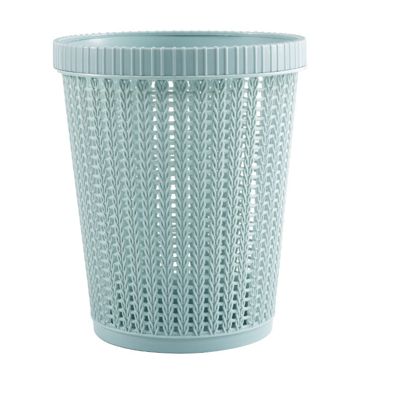 Creative self-pumping bag trash can