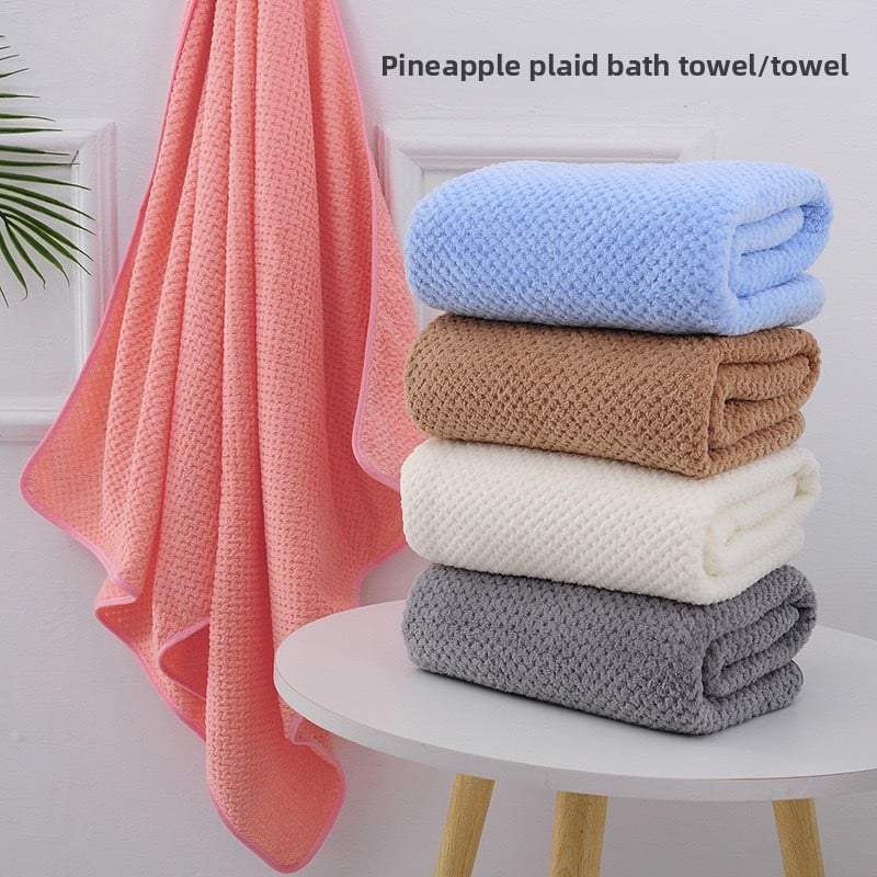 Coral fleece bath towel