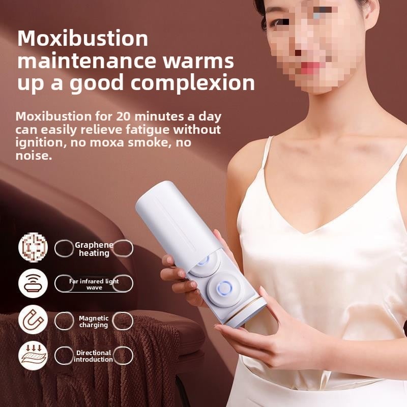 Neck and back moxibustion fumigation instrument