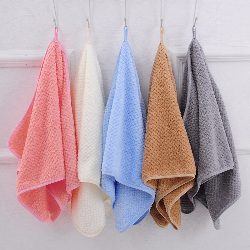 Coral fleece bath towel