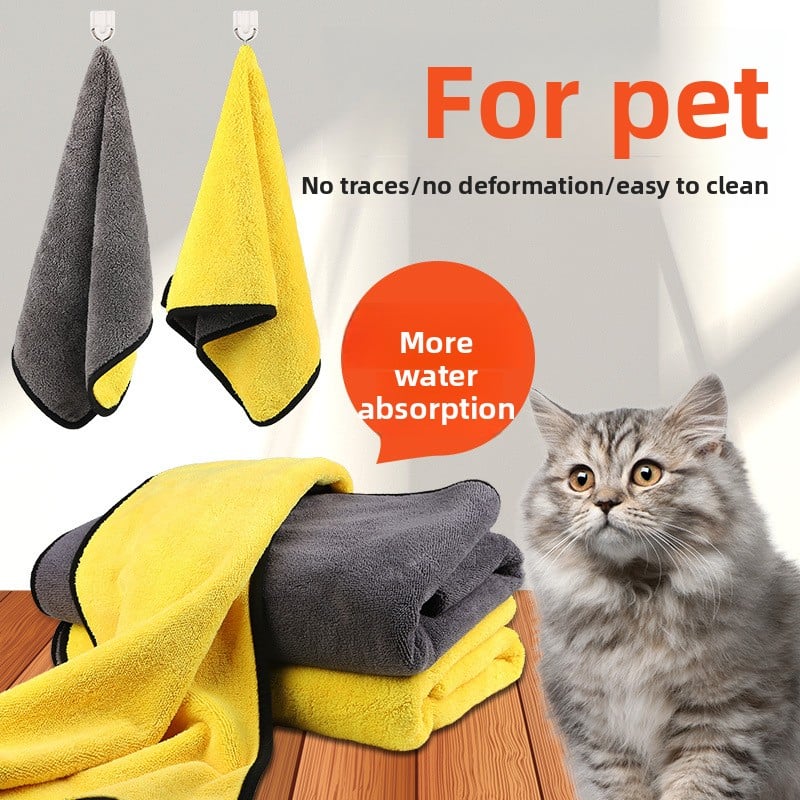 Pet quick-drying towels, bath towels