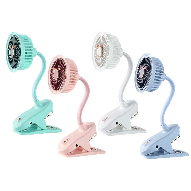 Desktop clip mini fan