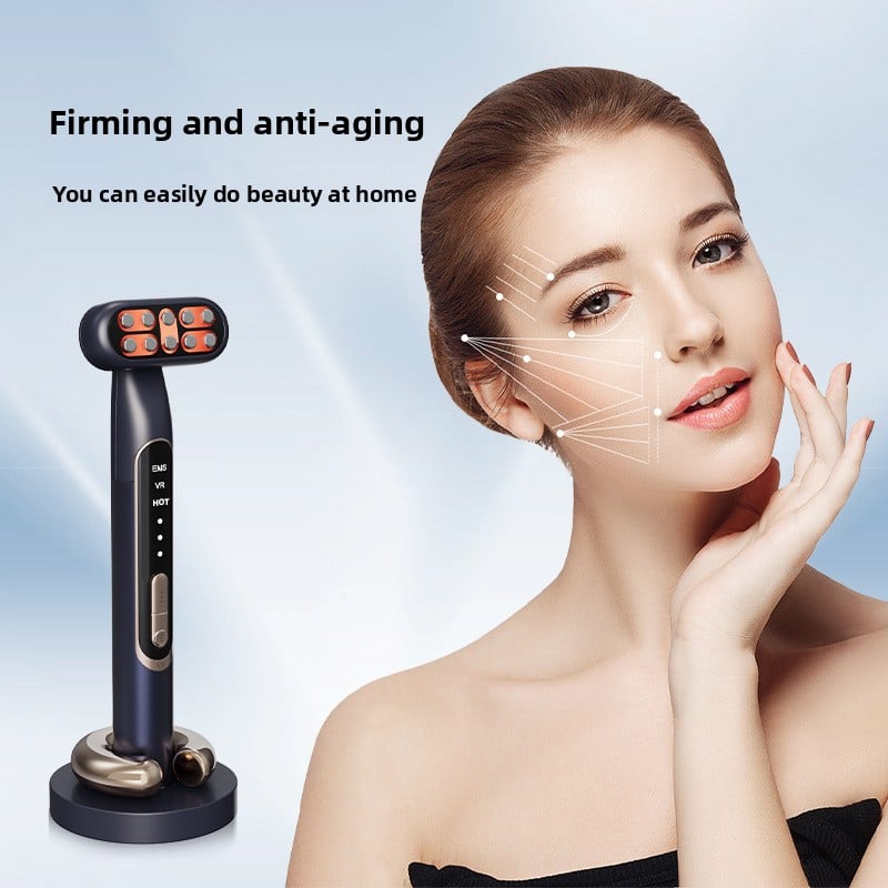 Multi-functional Electric Eye Massager with Heating and LED Therapy