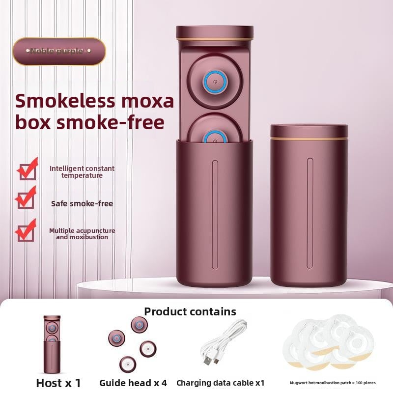 Neck and back moxibustion fumigation instrument