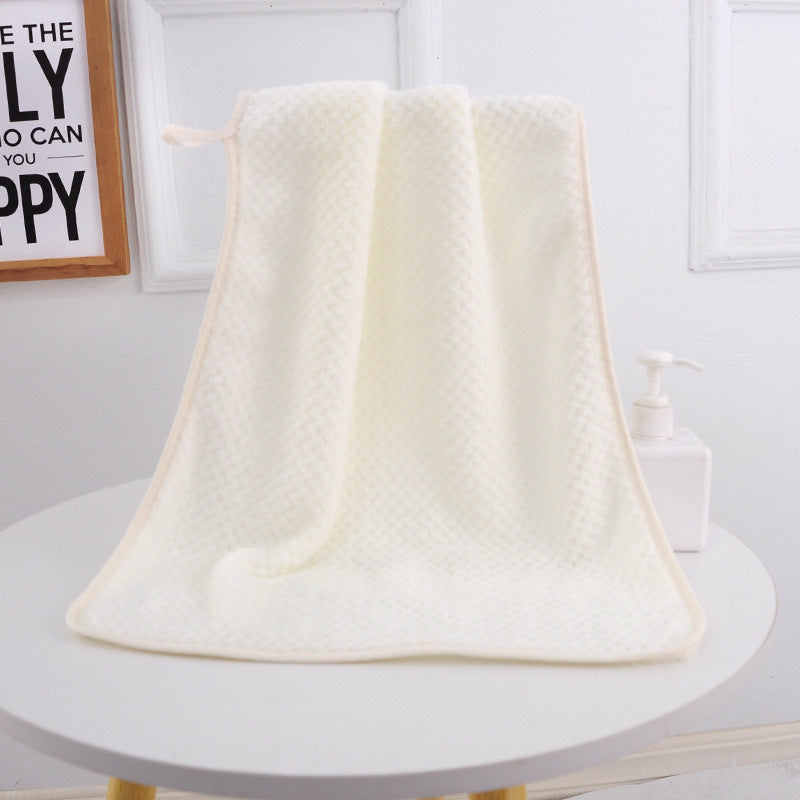 Coral fleece bath towel