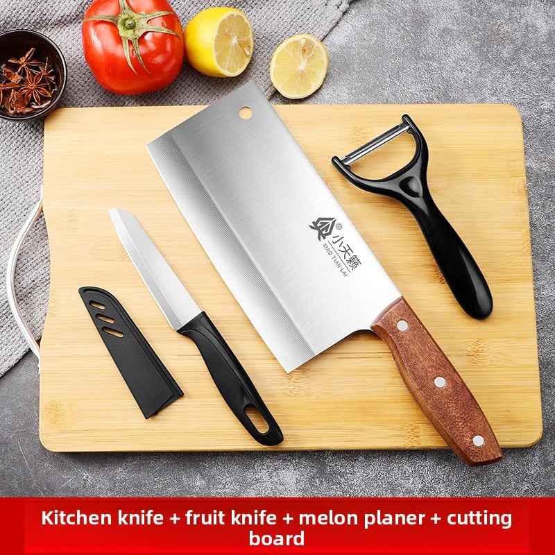 Kitchen knife set and kitchenware combination