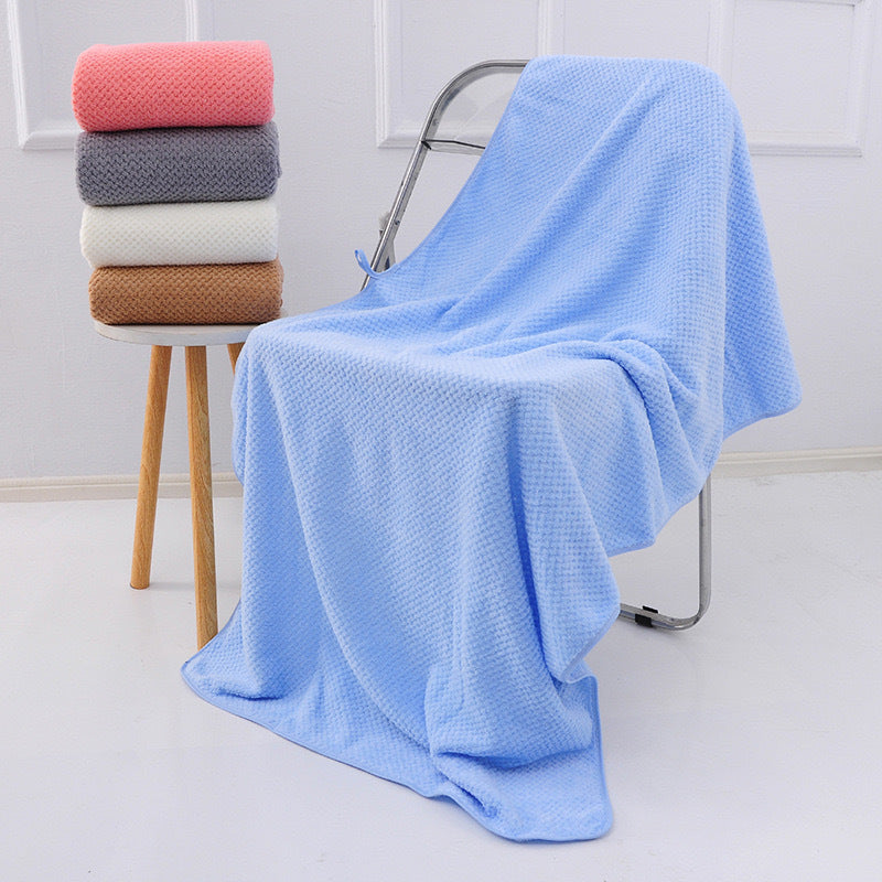 Coral fleece bath towel