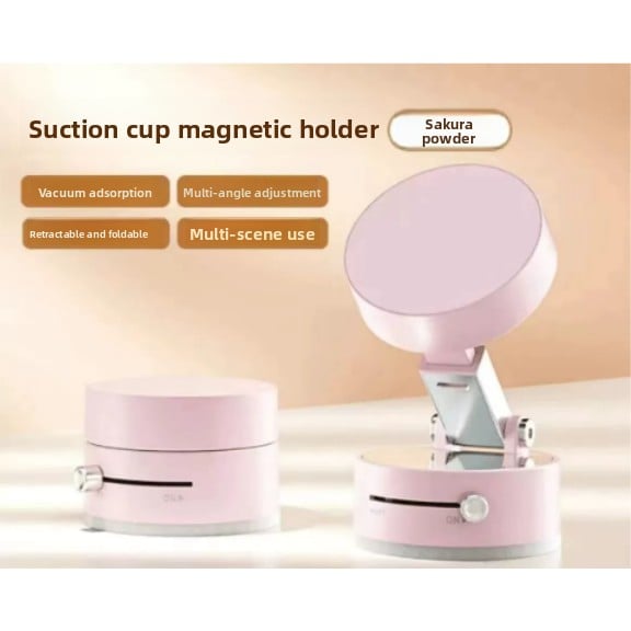 Vacuum car magnetic phone stand