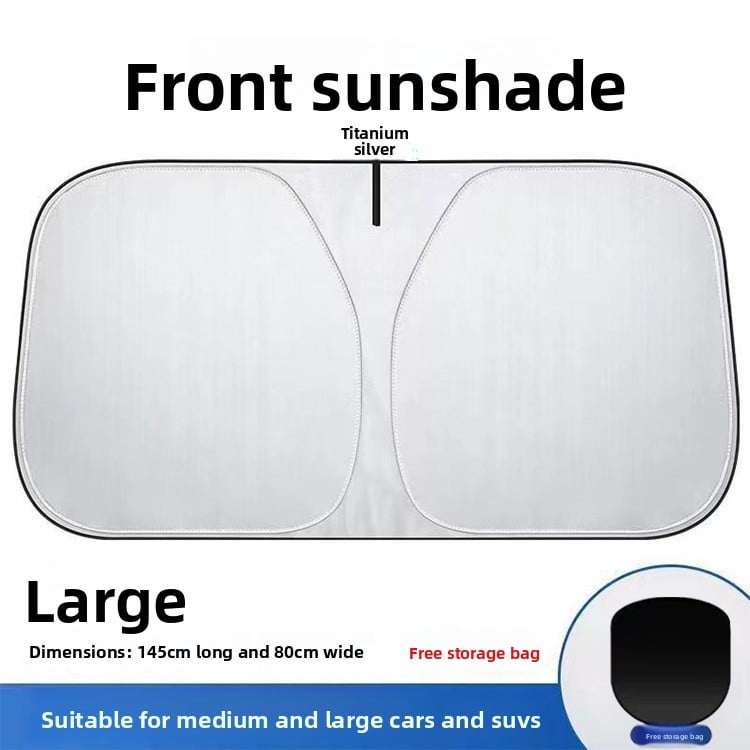 Portable Car Sunshade for Front