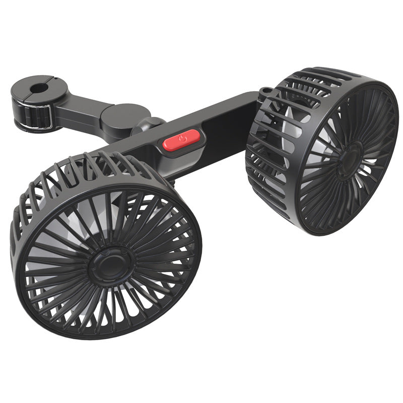 Car rear seat fan