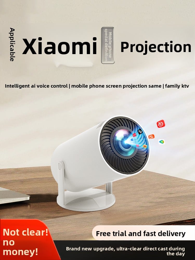 4K projectors do not require screens and are small and portable