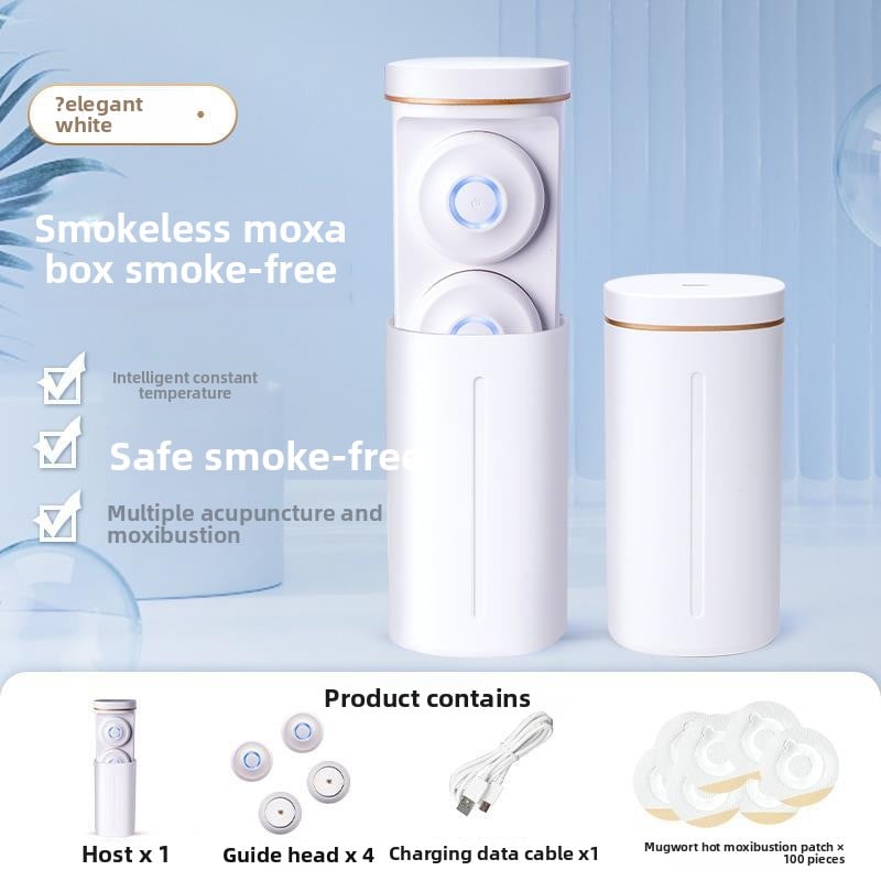 Neck and back moxibustion fumigation instrument