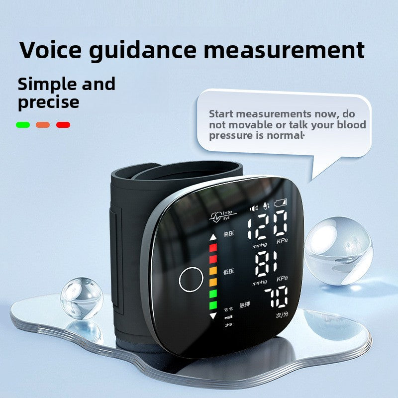 Medical-Grade Wrist Blood Pressure Monitor