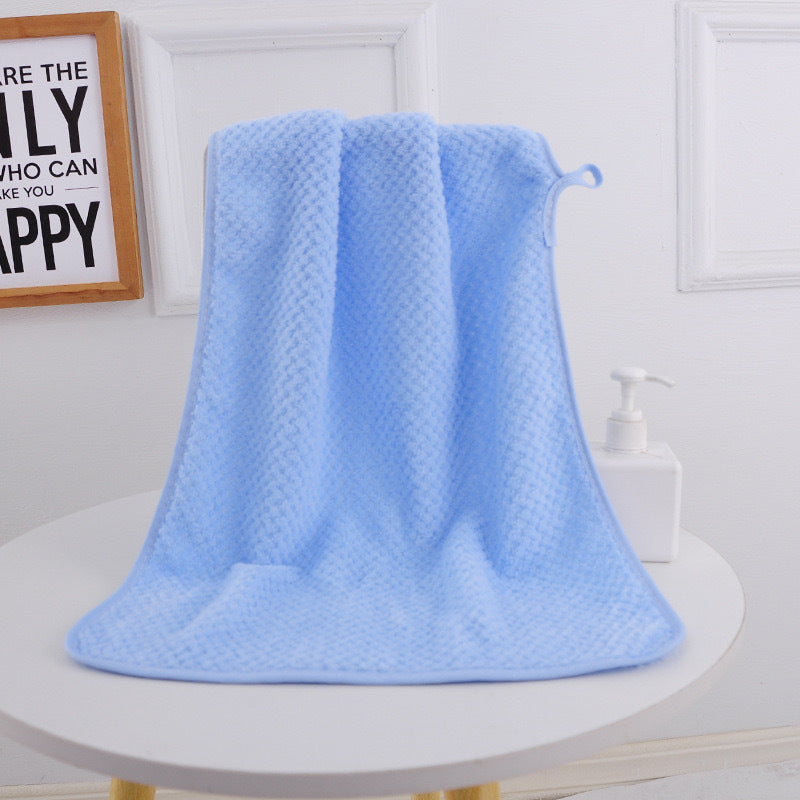 Coral fleece bath towel
