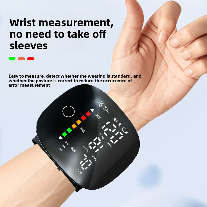 Medical-Grade Wrist Blood Pressure Monitor