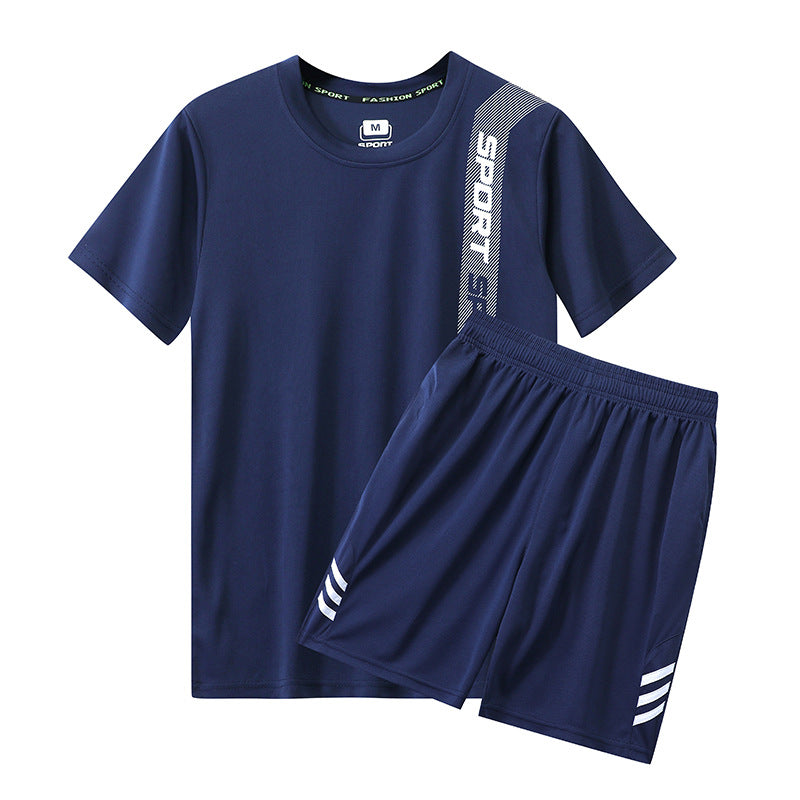 Men's and Women's Fitness Short-Sleeved Tops