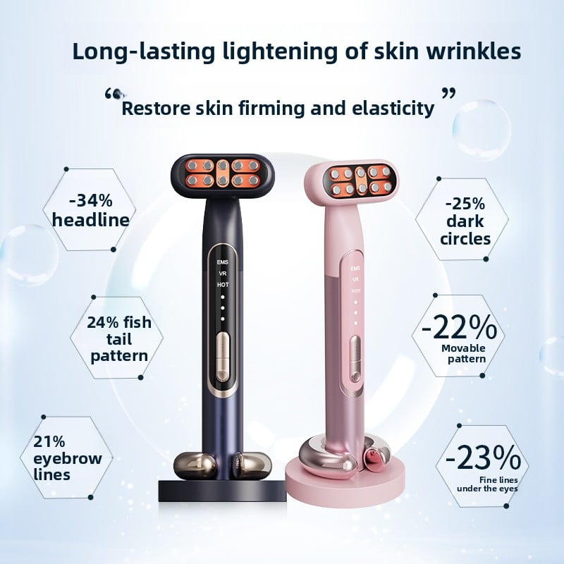 Multi-functional Electric Eye Massager with Heating and LED Therapy