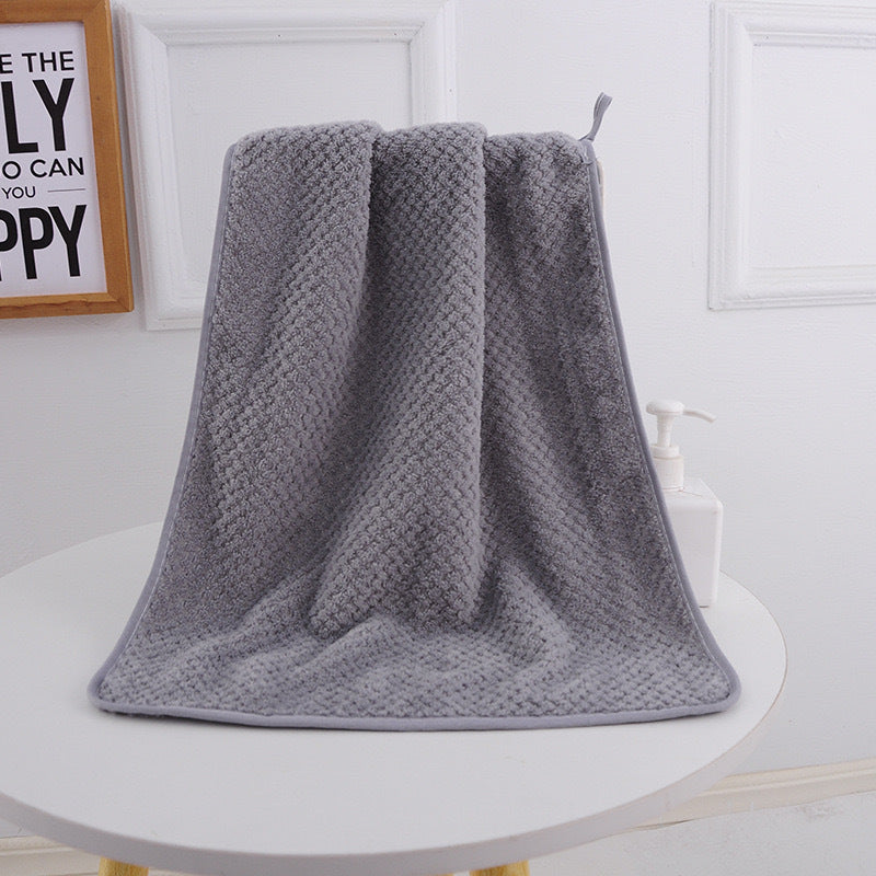 Coral fleece bath towel