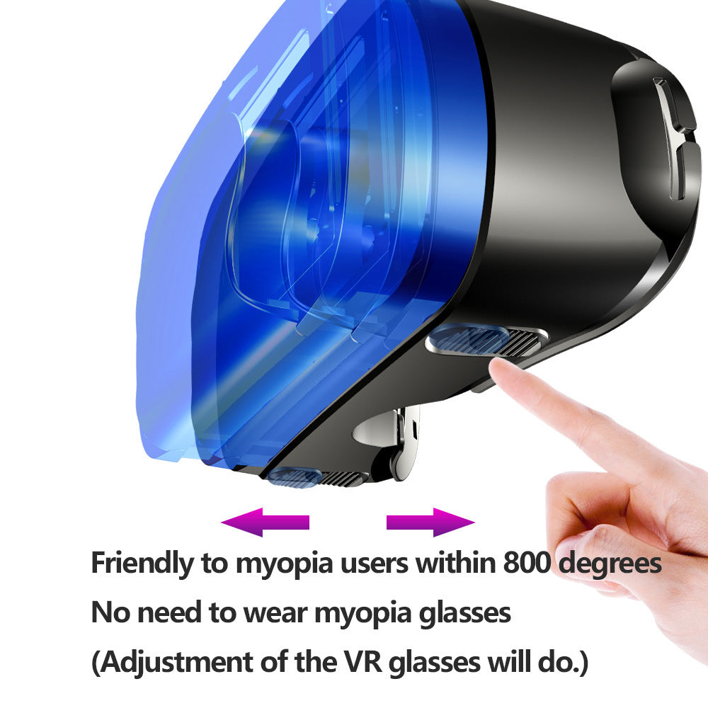 Large headphone VRGPRO virtual reality 3D glasses