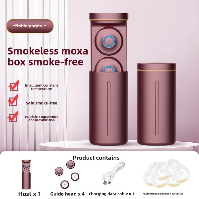 Neck and back moxibustion fumigation instrument