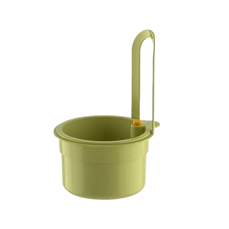 Kitchen sink draining hanging bag