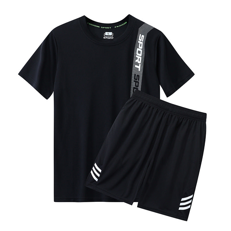 Men's and Women's Fitness Short-Sleeved Tops