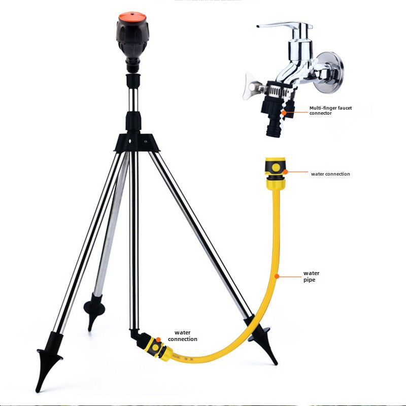 Automatic rotating sprinkler 360 degree watering sprinkler garden agricultural irrigation sprinkler garden greening lawn sprinkler irrigation