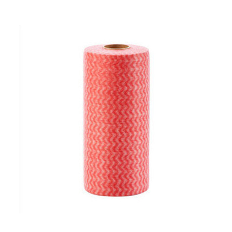 Korean-Style Non-Woven Disposable Dish Cloth ? Wave Pattern (50 Pieces)