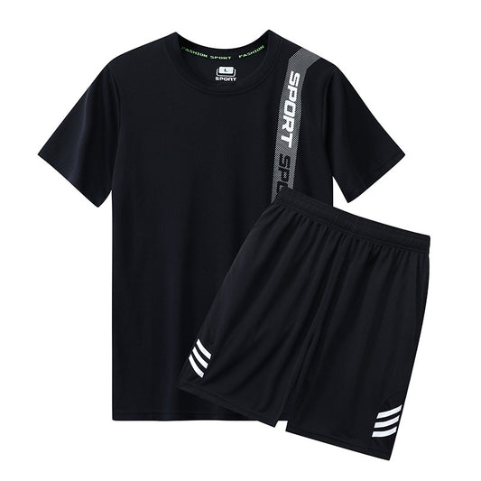 Men's and Women's Fitness Short-Sleeved Tops