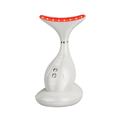Neck massager, seven-color skin rejuvenation device, beauty device