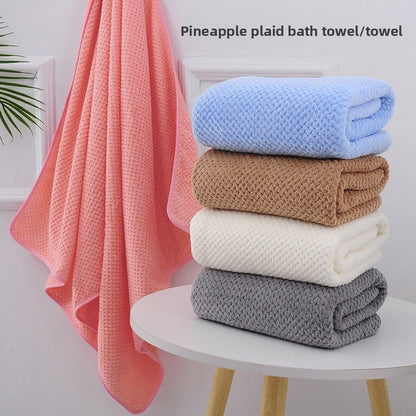 Coral fleece bath towel