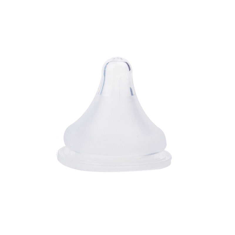 Wide-mouthed frosted pacifier