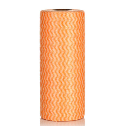 Korean-Style Non-Woven Disposable Dish Cloth ? Wave Pattern (50 Pieces)