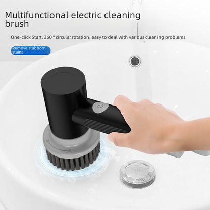 Kitchen and bathroom multi-function handheld electric brush