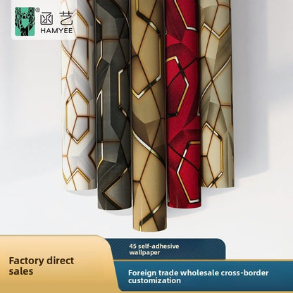 3D Bird's Nest Self-Adhesive Wallpaper for Wall Decoration