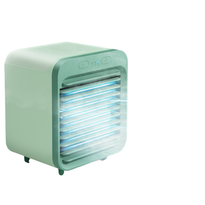 Water-cooled fan spray mini household air cooler for humidification and cooling