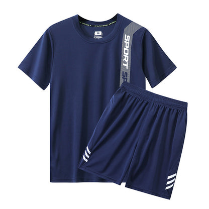 Men's and Women's Fitness Short-Sleeved Tops