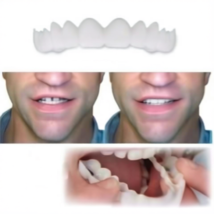 Upper and lower teeth simulation braces