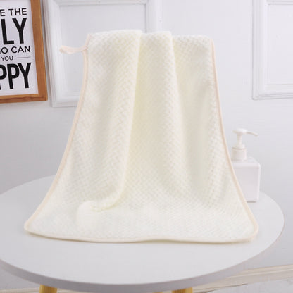 Coral fleece bath towel