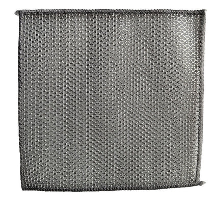Double-sided dishwashing cloth, steel wire cleaning dishwashing cloth, oil-free and stain-removing steel wire ball cleaning cloth