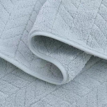 Soft Coral Fleece Towel and Bath Towel Set