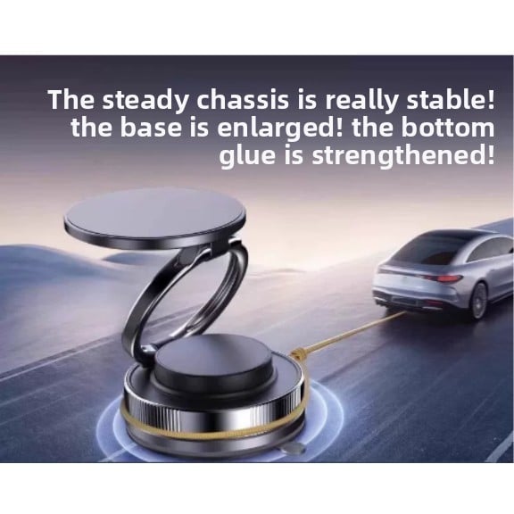 Vacuum car magnetic phone stand