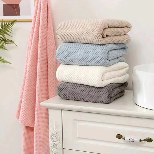Coral fleece bath towel