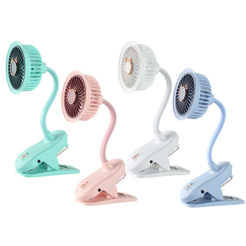 Desktop clip mini fan