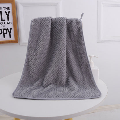 Coral fleece bath towel