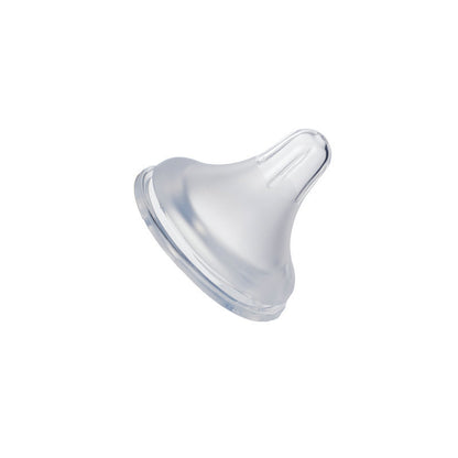 Wide-mouthed frosted pacifier