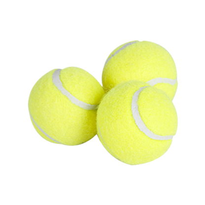 AFP tennis dog toy three sizes pet toy dog bite-resistant ball plush material outdoor playing elastic ball