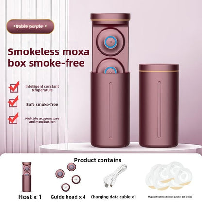 Neck and back moxibustion fumigation instrument