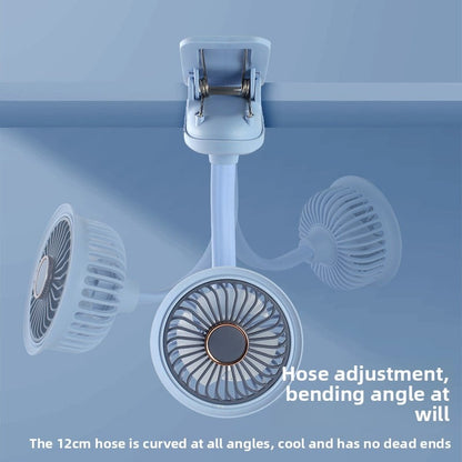 Desktop clip mini fan